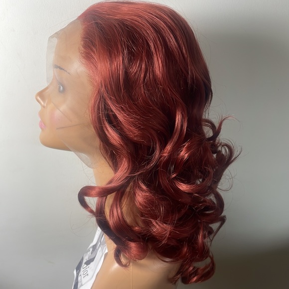 - ♥️SCARLETT 16” AUBURN RED LACE FRONT WIG *NWT*♥️